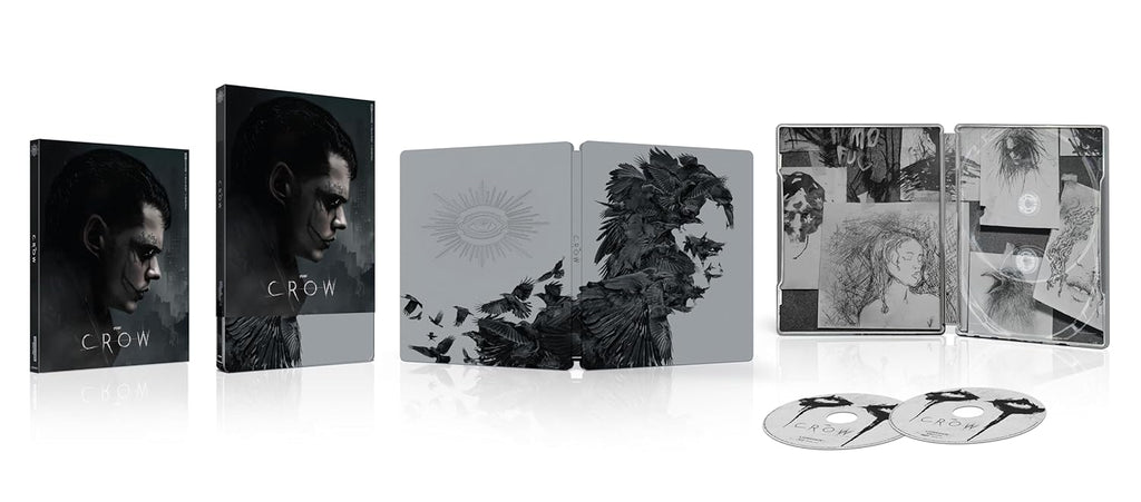 The Crow Steelbook (2024) [4K UHD + Blu-ray + Digital]