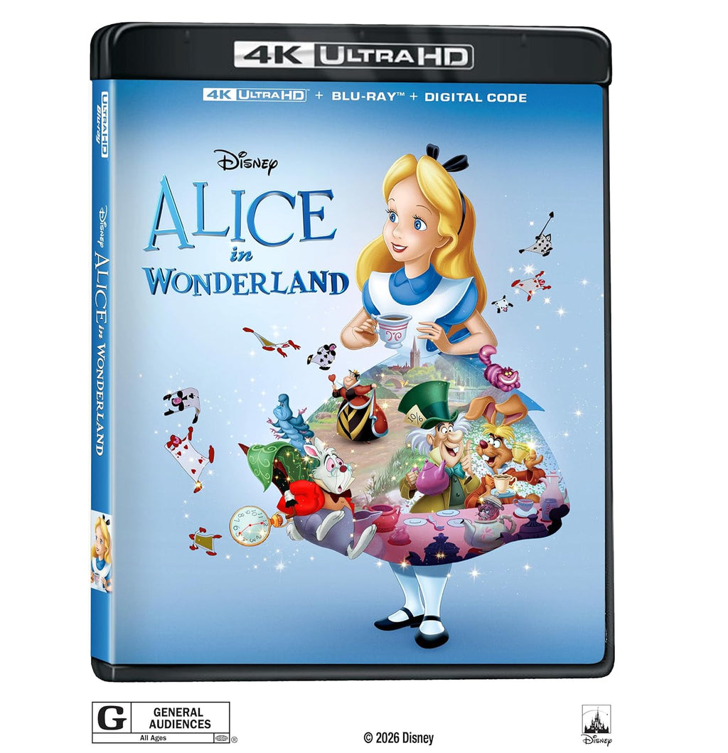 Alice In Wonderland (1951) (4K Ultra HD + Blu-ray + Digital)
