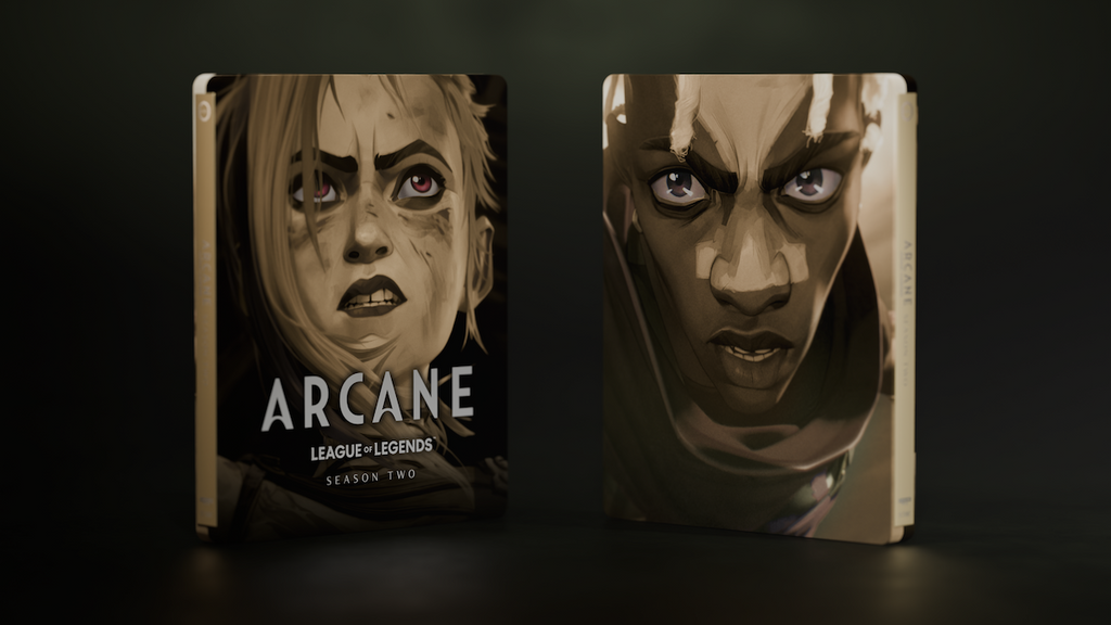 Arcane League Of Legends: Season Two (Limited Edition Steelbook) (4K UHD) + Folded Poster