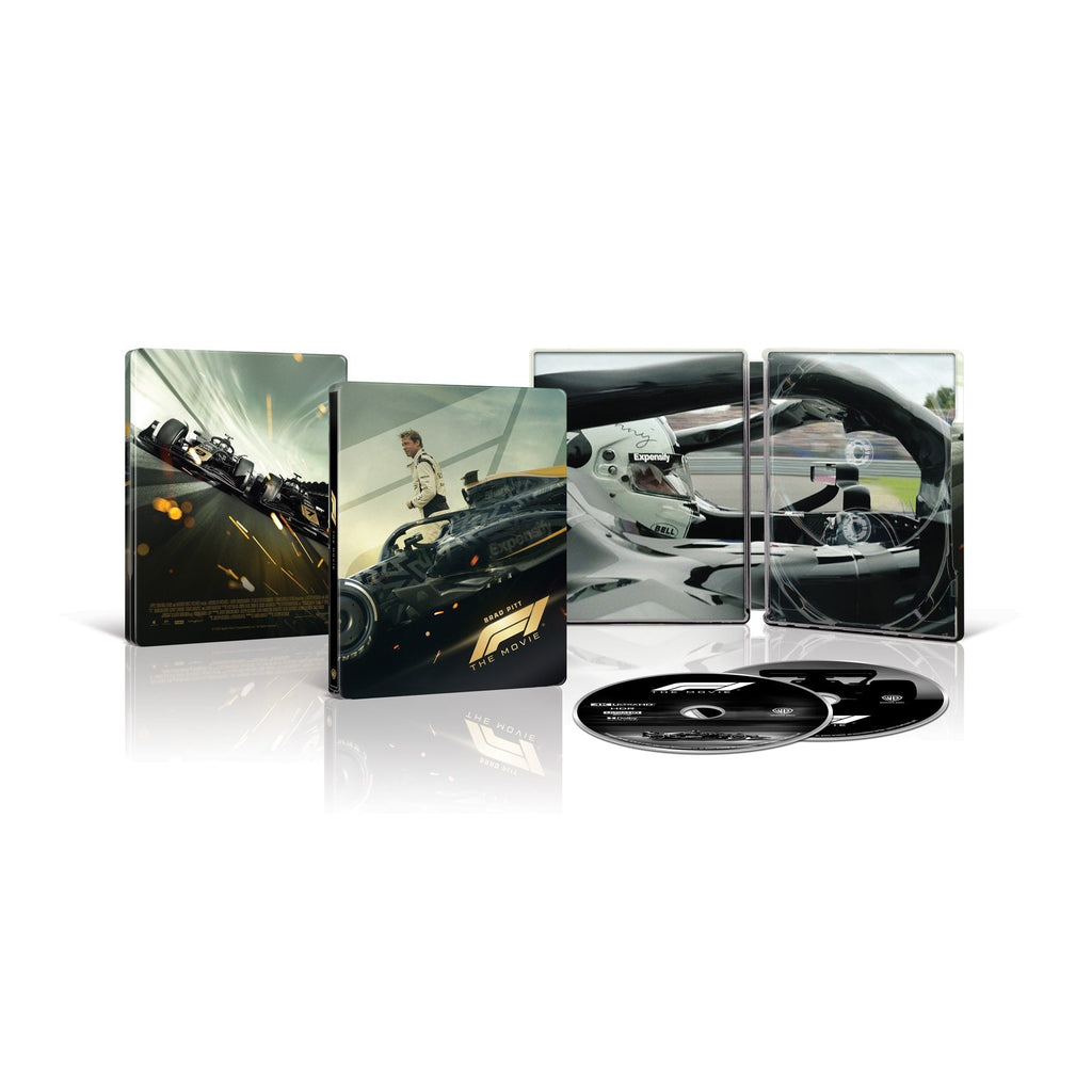 F1: The Movie - Limited Edition Steelbook (4K Ultra HD + Blu-ray)