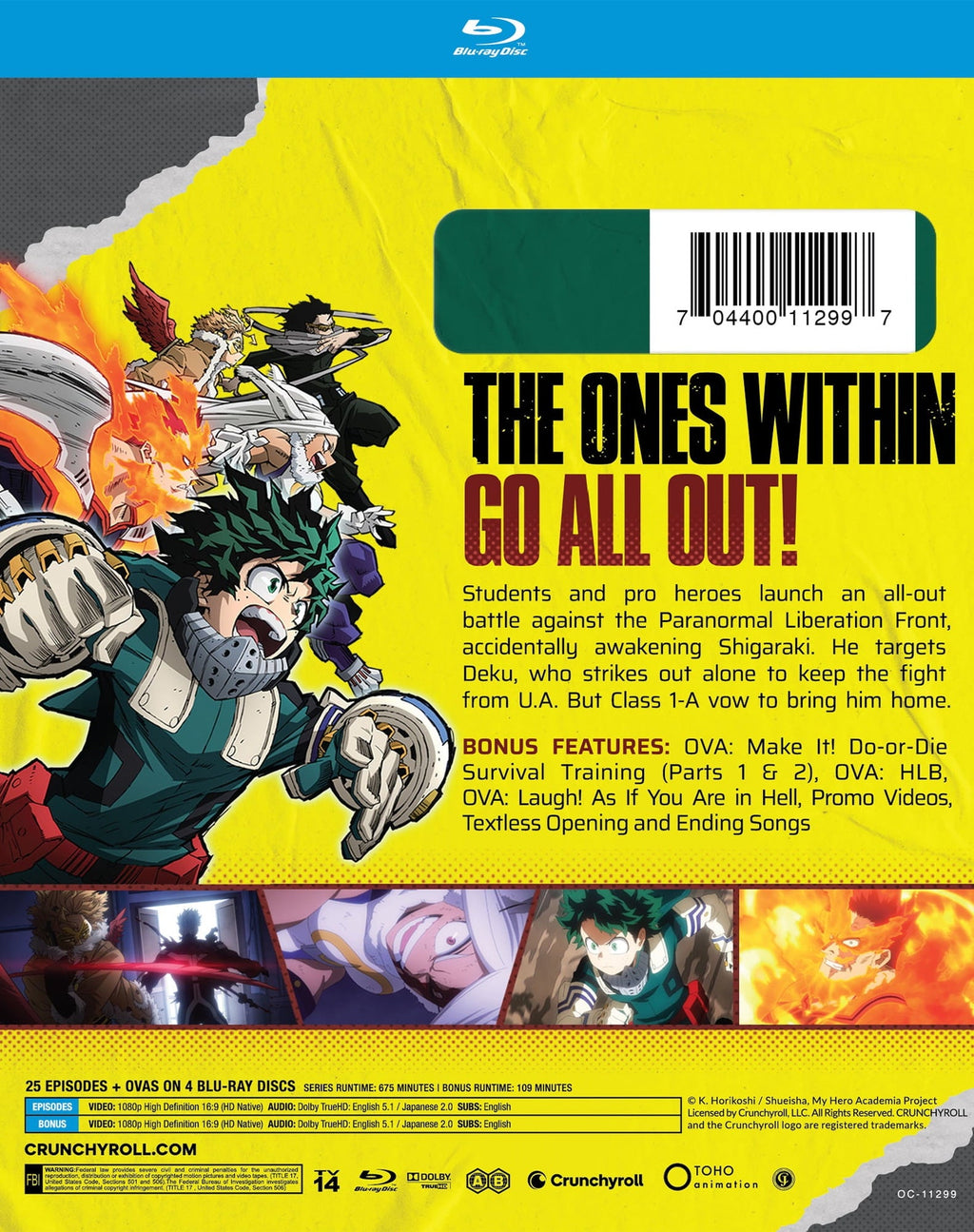My Hero Academia: Complete 6th Season Limited Edition (Blu-ray)
