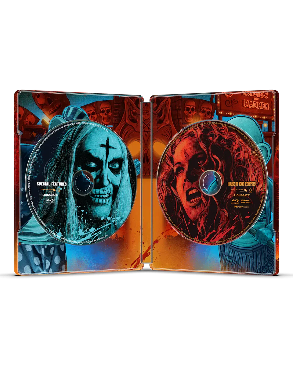 House of 1000 Corpses - Limited Edition Steelbook (Blu-ray + Digital)
