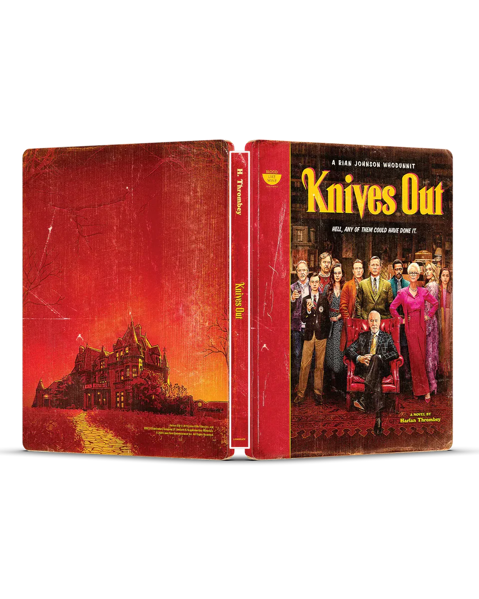 Knives Out - Limited Edition Steelbook (4K Ultra HD + Blu-ray + Digital)