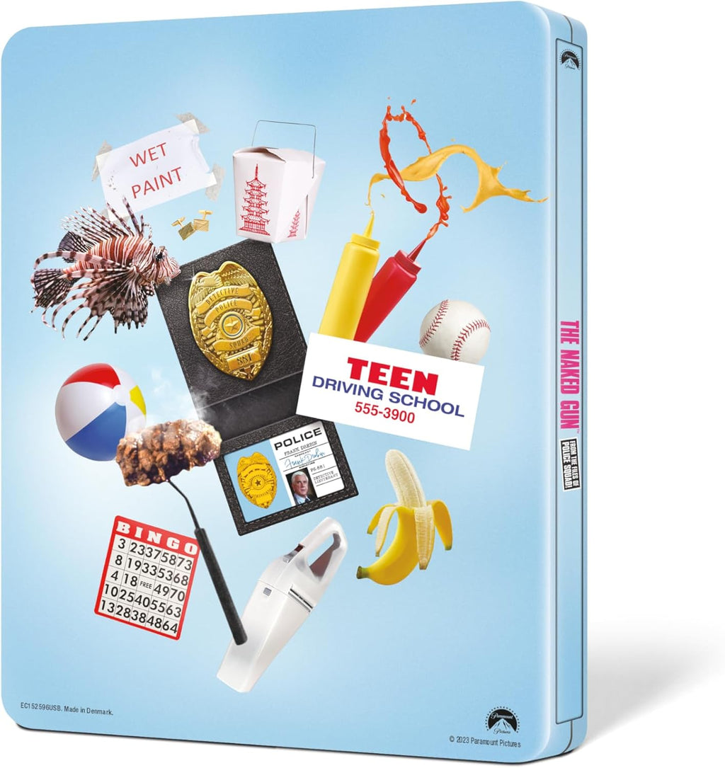 The Naked Gun : From the Files of Police Squad! - Limited Edition Steelbook (4K Ultra HD + Blu-ray)